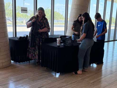 Active Guild members volunteering at symphony event